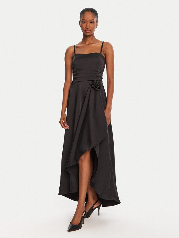 Rinascimento Sukienka koktajlowa CFC0125211003 Czarny Regular Fit