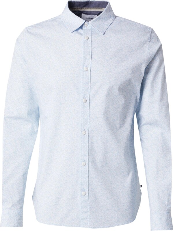 s.Oliver Koszula jasnoniebieski / biały