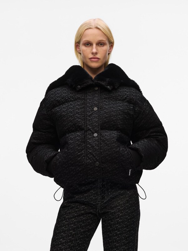 Karl Lagerfeld Kurtka zimowa czarny