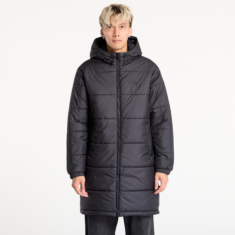 adidas Originals Kurtka adidas Adicolor Long Jacket Black/ Black L