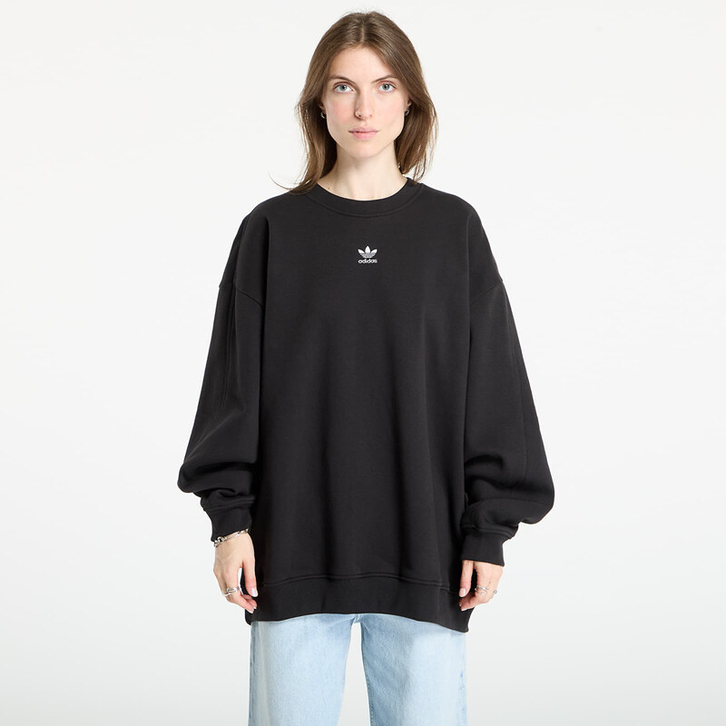 adidas Originals Bluza adidas Essentials Fleece Long Oversized Crew Sweatshirt Black S