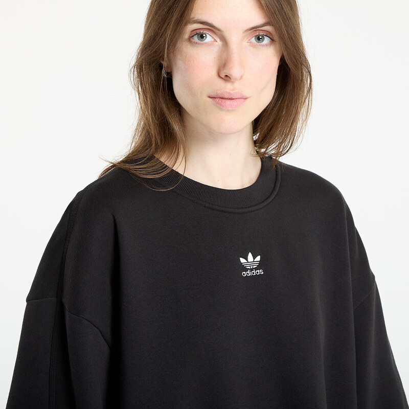 adidas Originals Bluza adidas Essentials Fleece Long Oversized Crew Sweatshirt Black S