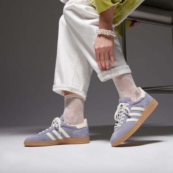 Adidas Handball Spezial W Damskie Buty Sneakersy JR0849 Fioletowy