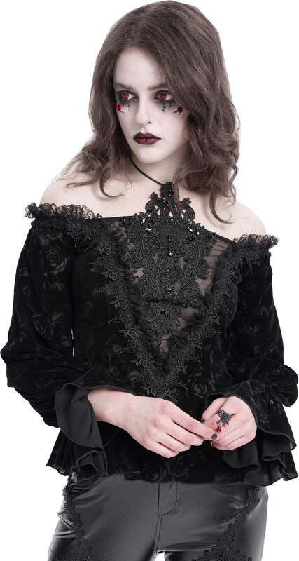 Koszulka gotycki and punk damskie - Gothic - DEVIL FASHION - TT288