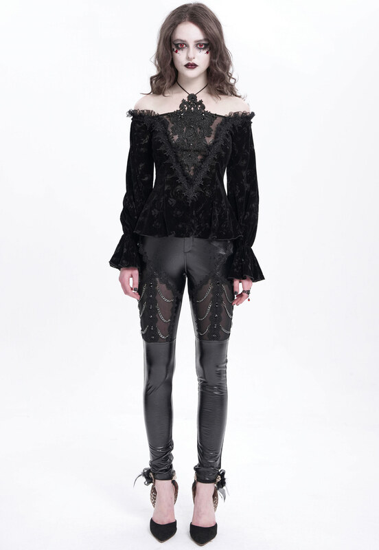 Koszulka gotycki and punk damskie - Gothic - DEVIL FASHION - TT288