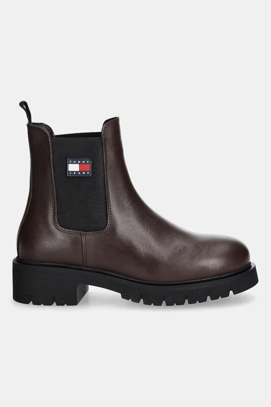 Tommy Jeans sztyblety TJW CHELSEA LEATHER BOOT