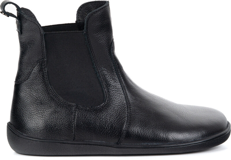 Barefoot damskie sztyblety buty zimowe Olivier 1797POL czarne