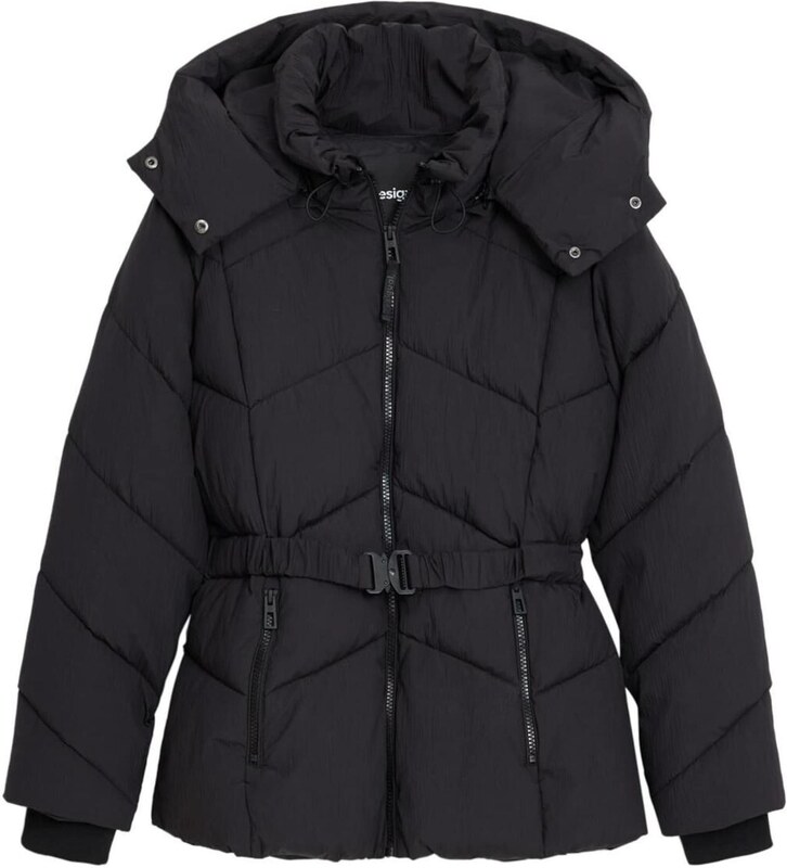 Desigual Kurtka zimowa czarny