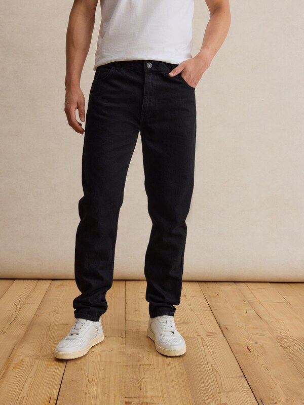 DAN FOX APPAREL Jeansy 'Carlo' czarny