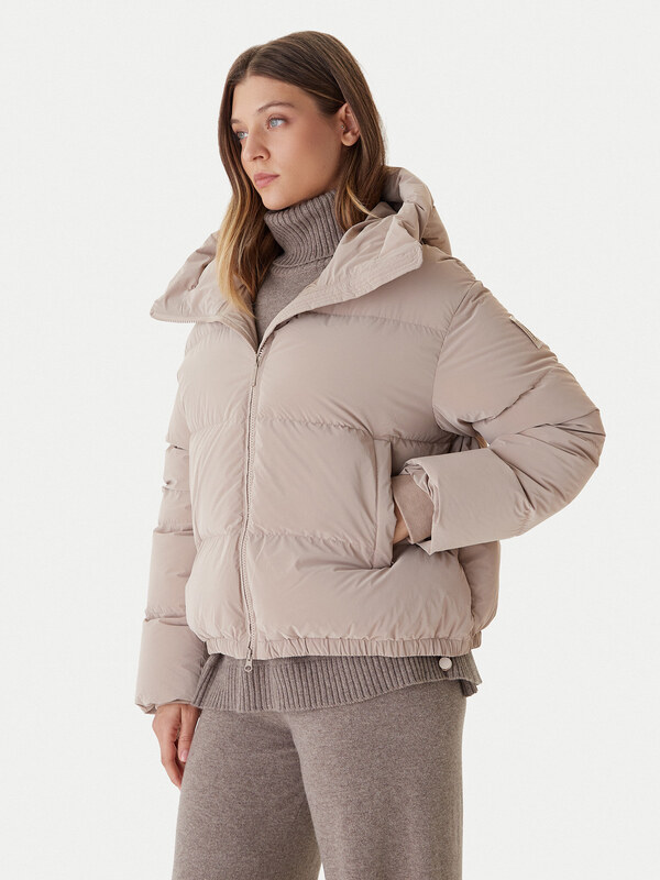 Bomboogie Kurtka puchowa Riga JW8139TGLP5 Beżowy Regular Fit