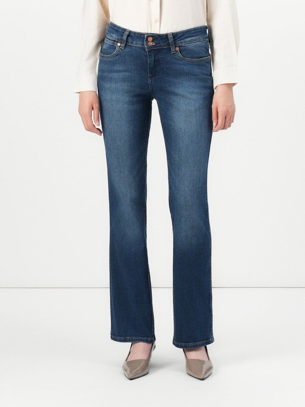 WRANGLER Jeansy 'LOW RISE BOLD BOOT' ciemny niebieski