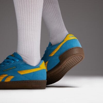 Reebok Club C Grounds Uk Damskie Buty Sneakersy 100228141 Niebieski