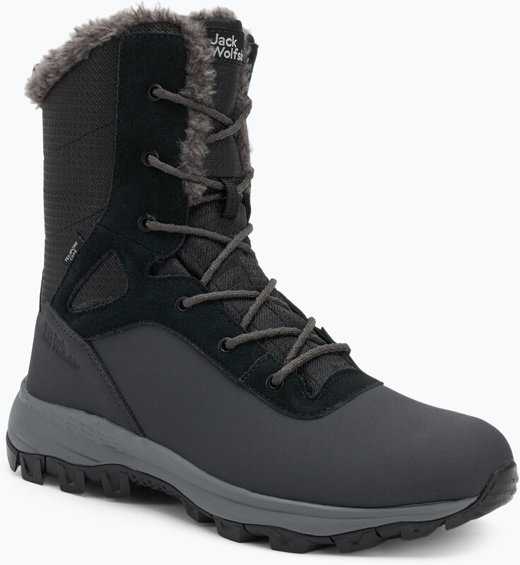 Śniegowce damskie Jack Wolfskin Everquest Texapore Snow High phantom/black