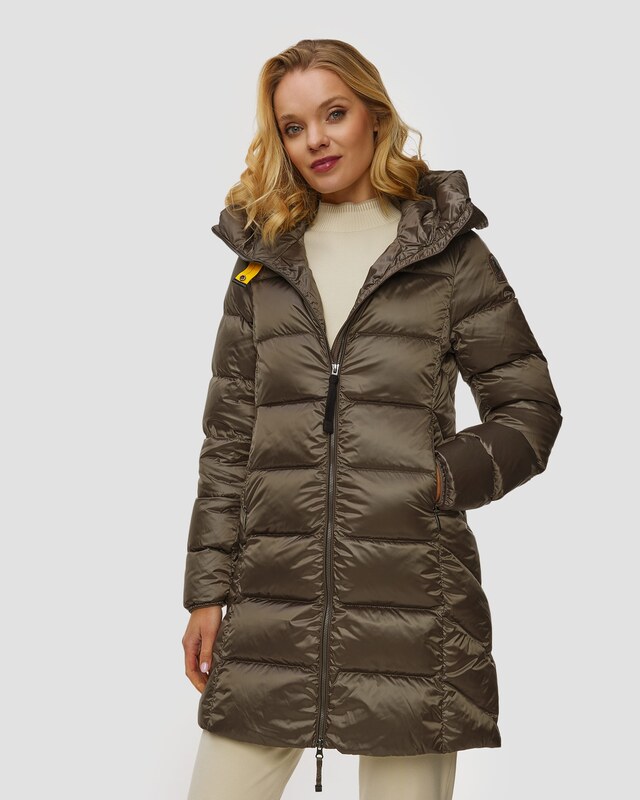 Zielona Kurtka Puchowa Damska Parajumpers Marion