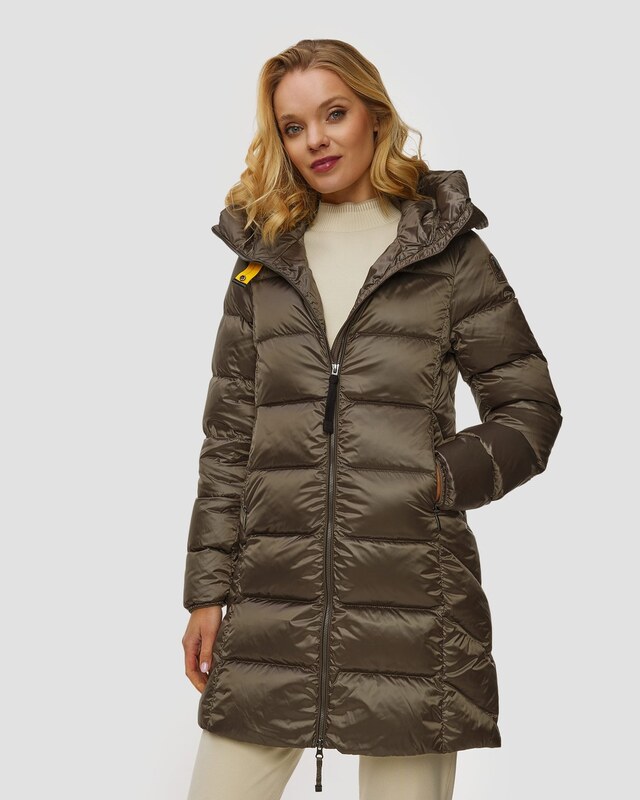Zielona Kurtka Puchowa Damska Parajumpers Marion