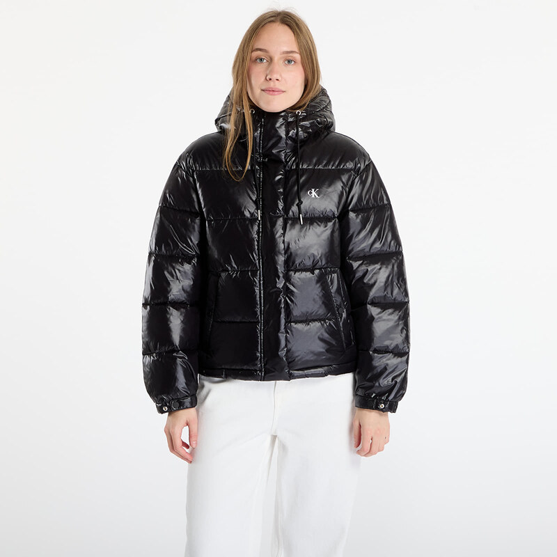 Kurtka Calvin Klein Jeans Shine Puffer Jacket Black M