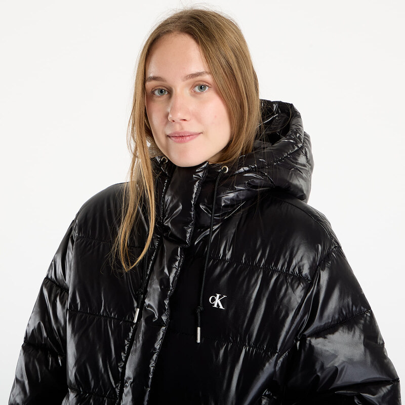 Kurtka Calvin Klein Jeans Shine Puffer Jacket Black M