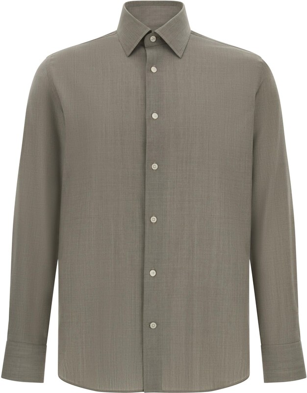 Boggi Milano Koszula błotnisty