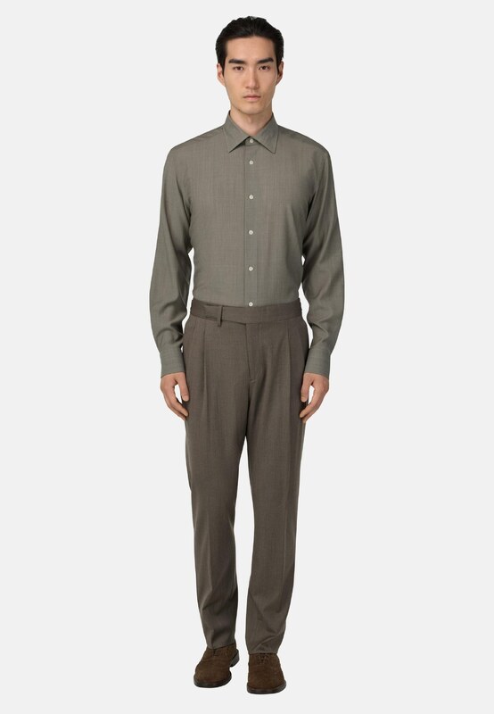 Boggi Milano Koszula błotnisty