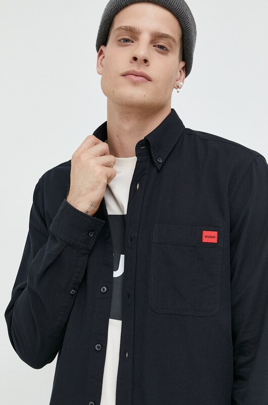 HUGO koszula bawełniana Evito