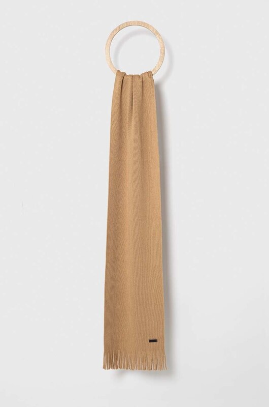 BOSS szalik wełniany Albas