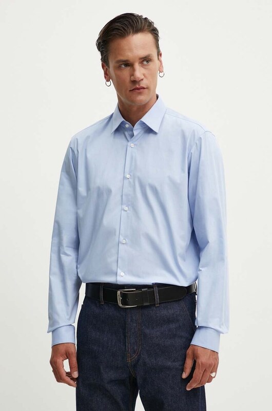 HUGO koszula bawełniana Valerio