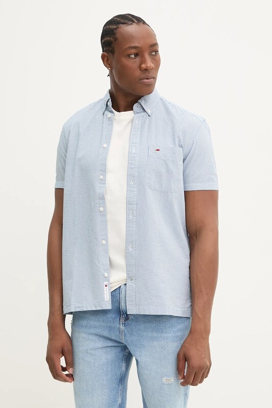 Tommy Jeans koszula bawełniana