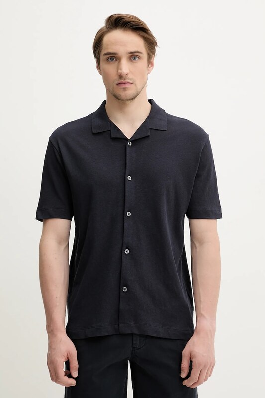 Marc O'Polo koszula z domieszką lnu