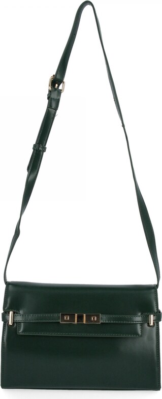 Elegancka Torebka Damska Listonoszka firmy Herisson 17R506 Butelkowa Zieleń