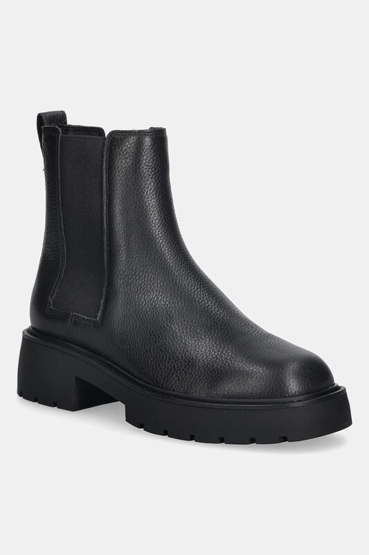 Calvin Klein sztyblety skórzane CHUNKY CHELSEA BOOT LTH