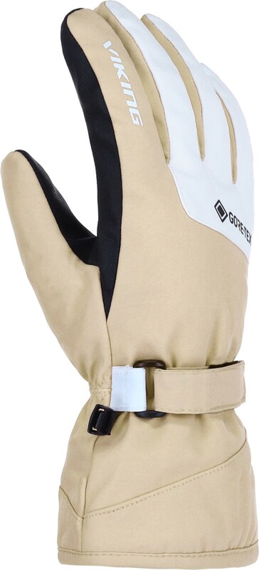 Rękawice narciarskie damskie Viking Sherpa 2.0 Gtx Ski beżowe