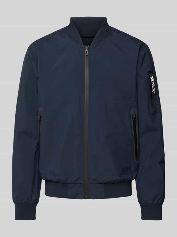 s.Oliver RED LABEL Bluzon o kroju regular fit ze stójką