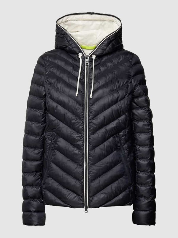 Fuchs Schmitt Kurtka pikowana z efektem błyszczącym