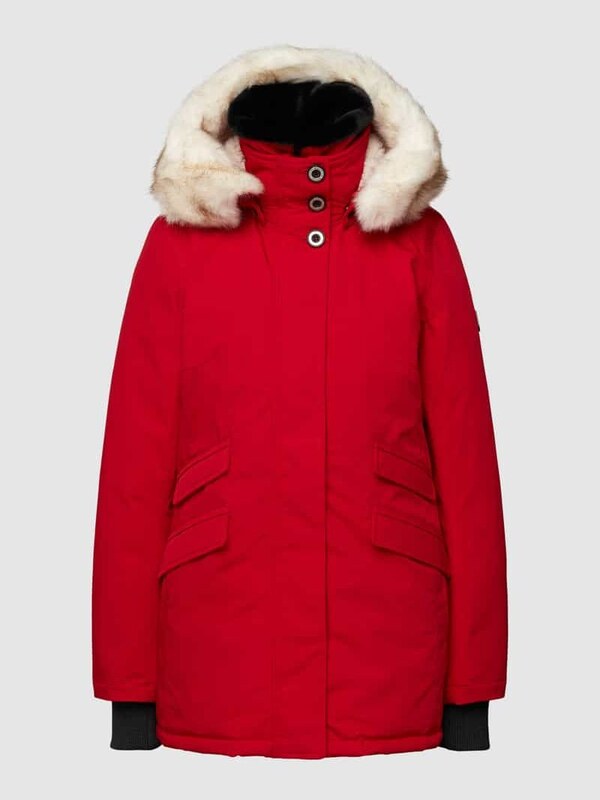 Wellensteyn Kurtka funkcyjna o kroju regular fit z obszyciem ze sztucznego futra model ‘ENTERPRISE’