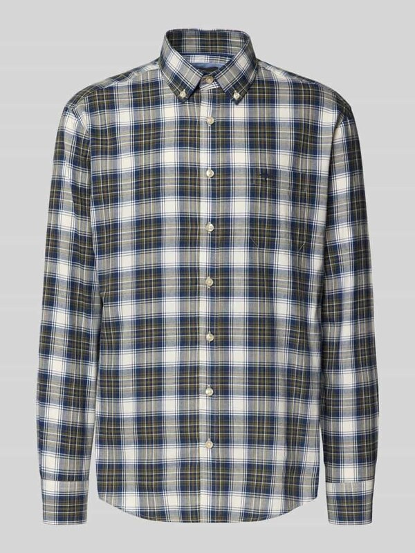 FYNCH-HATTON Koszula casualowa z listwą guzikową