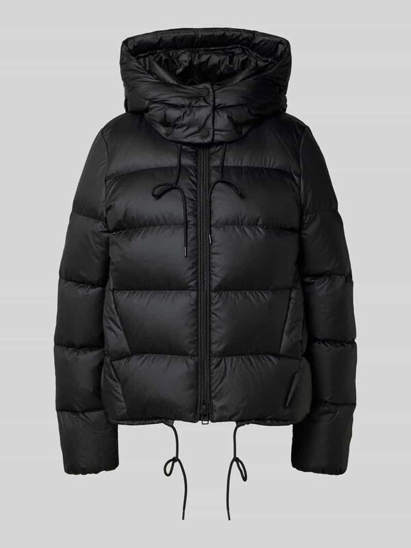 Marc O'Polo DENIM Kurtka puchowa o pudełkowym kroju z odpinanym kapturem