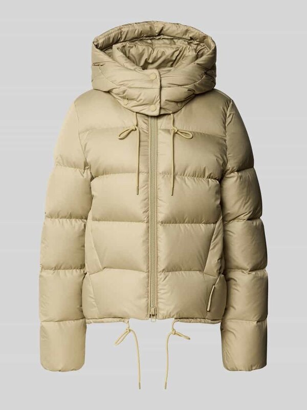 Marc O'Polo DENIM Kurtka puchowa o pudełkowym kroju z odpinanym kapturem