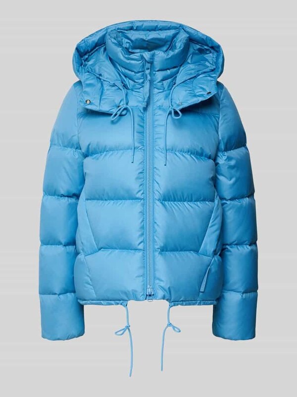 Marc O'Polo DENIM Kurtka puchowa o pudełkowym kroju z odpinanym kapturem
