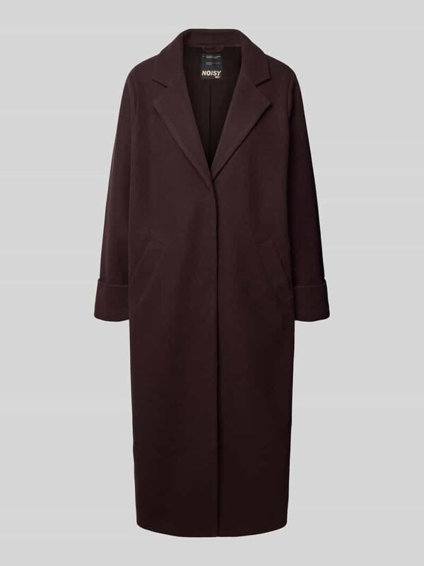 Noisy May Płaszcz z krytym zapięciem model ’CADDY’