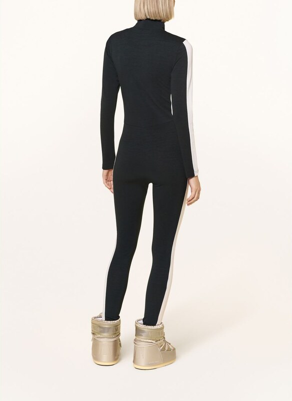 We Norwegians Kombinezon Voss Z Wełny Merino schwarz