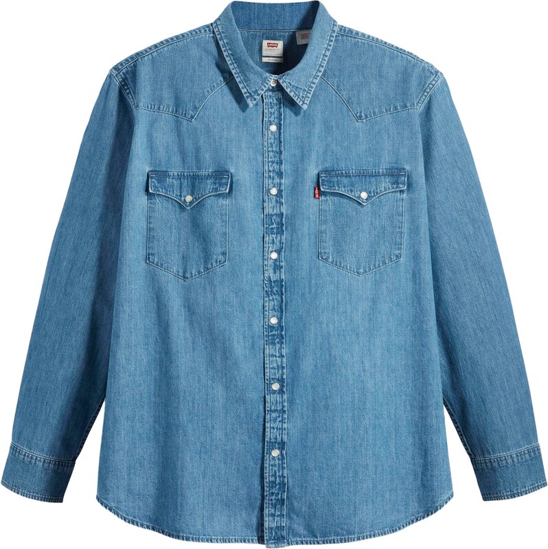 Levi's Big & Tall Koszula 'Classic Western Shirt (Big & Tall)' niebieski denim