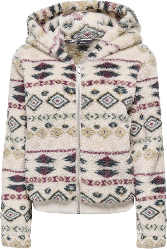 ONLY Kurtka przejściowa 'ONLANNA' żółty / kamień / jodła / burgund