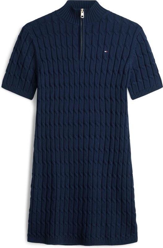 TOMMY HILFIGER Sukienka z dzianiny granatowy