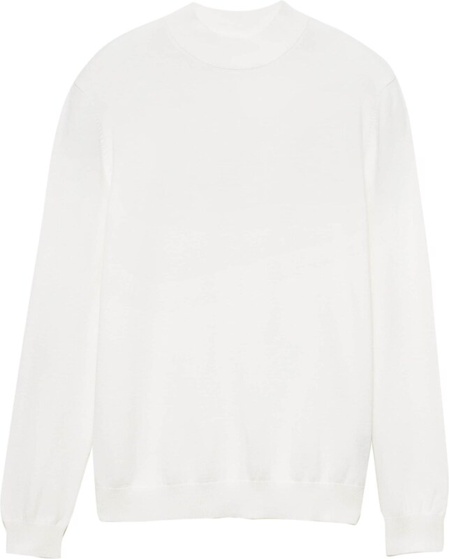Pull&Bear Sweter biały