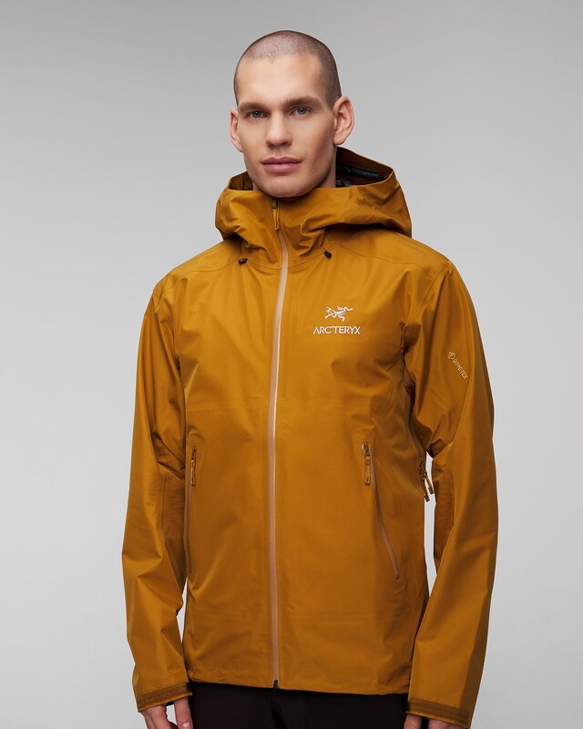 Brązowa Kurtka Hardshellowa Męska Arcteryx Beta Lt