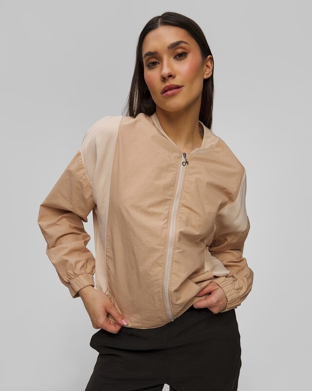 Lekka Kurtka Beżowa Damska Deha