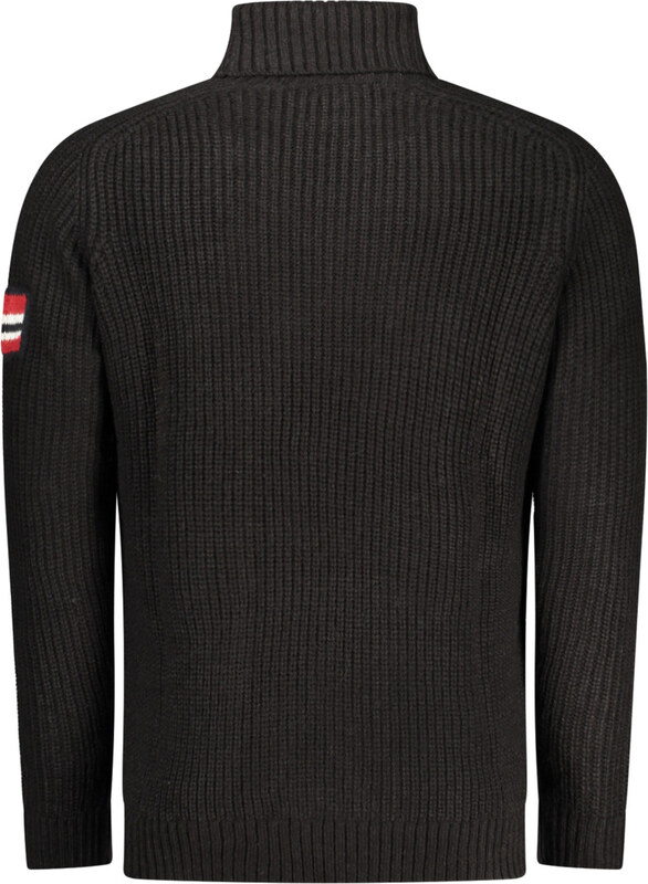 Norway 1963 CZARNY SWETER MĘSKI