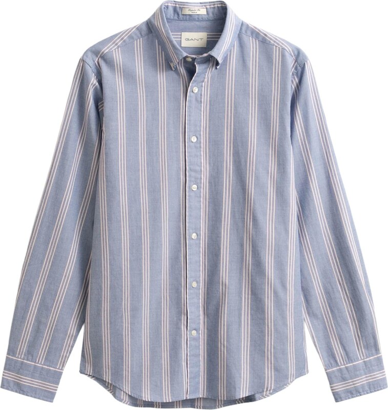 GANT Koszula gołąbkowo niebieski / biały