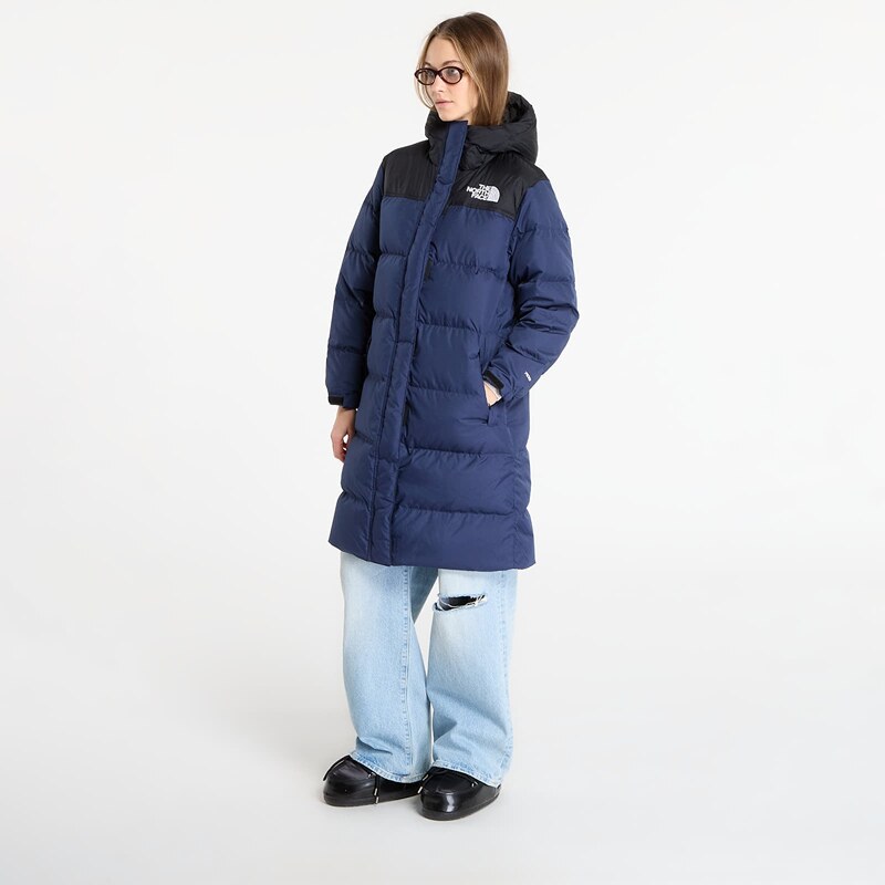 Kurtka The North Face Nuptse Parka Summit Navy/ TNF Black L