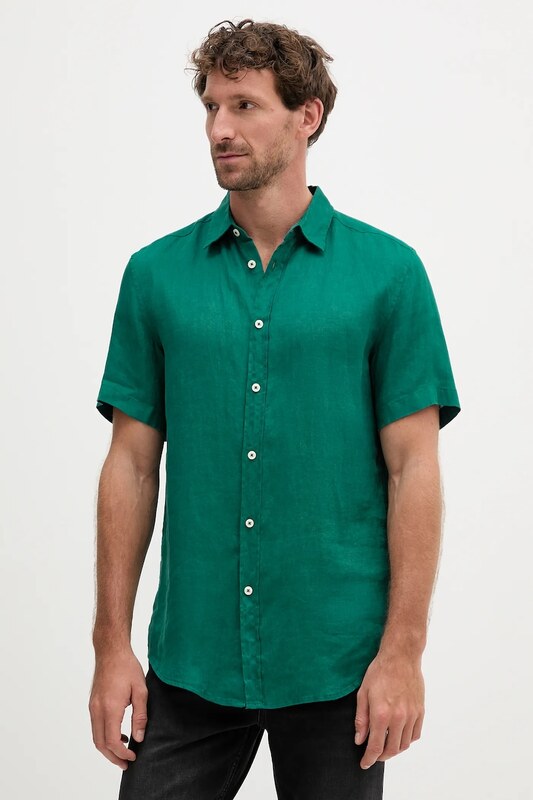 United Colors of Benetton koszula lniana